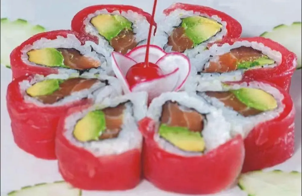 sakura roll at Sakura Sushi & Mongolian Grill,a Sushi Restaurant in Austin.